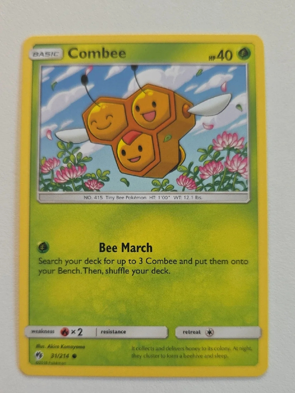 Pokemon Combee Cards